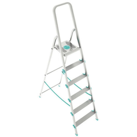 Scala Domestica in Alluminio Olimpica, Modello Xtra con 7 Gradini, Codice 09915