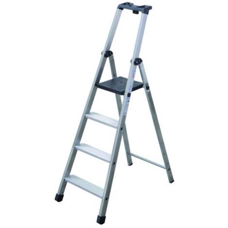 Scala Facal Piu+Su in Alluminio Sez.24X50 Gradini  4