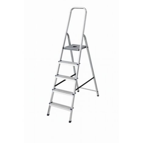 SCALA IN ALLUMINIO ALFA EUROSCALA EN131- - 4 gradini cm.44x145h (84h pedana) kg.4,2 - 1 pezzi FACAL