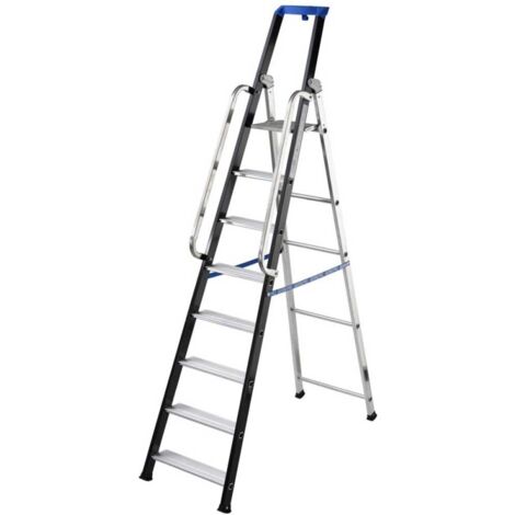 Scala in alluminio doppia In 8 Gradini Gierre Professional AL757
