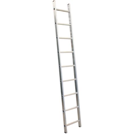 SCALA IN ALLUMINIO LUNGHEZZA 239 CM, 9 GRADINI - BR-00-2309