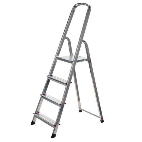 Scala Krause Corda 4 passi 1.50m Alluminio Argento [705]