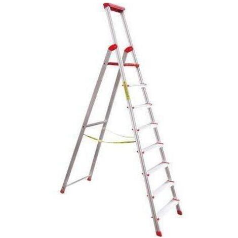 SCALA LIBRETTO SUPRA EN 131 SICOS ALLUMINIO/POLIPROPILENE GRADINI 6 H.CM 132 8016377396402 CASALINGHI SICOS