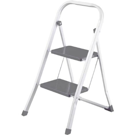 Scala metallica a 2 gradini