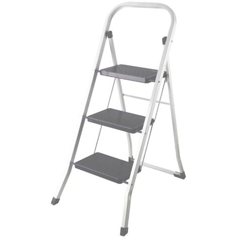 Scala metallica a 3 gradini