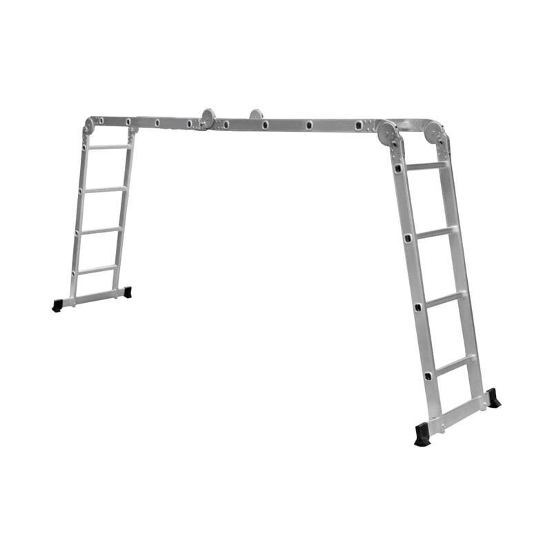 Scala multifunzionale pieghevole ponteggio 4,7mt