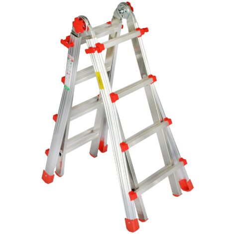 Scala multiuso squadra piu 4+5 gradini
