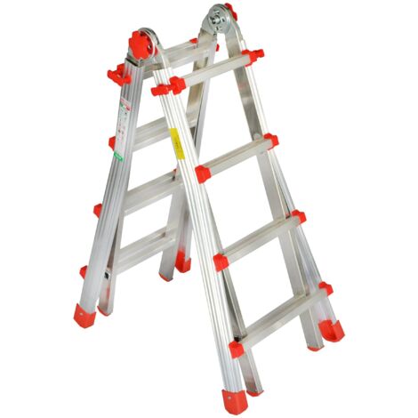 Scala multiuso squadra piu 6+6 gradini