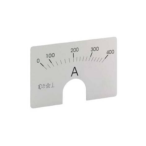 Scala per Ampere  AN. 72x 72mm 0-50A
