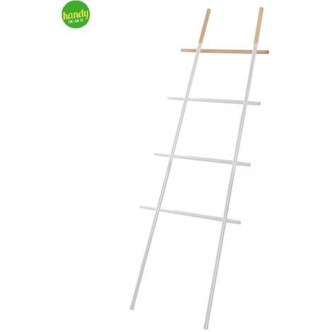 Scala portasciugamani feridras legno bianco