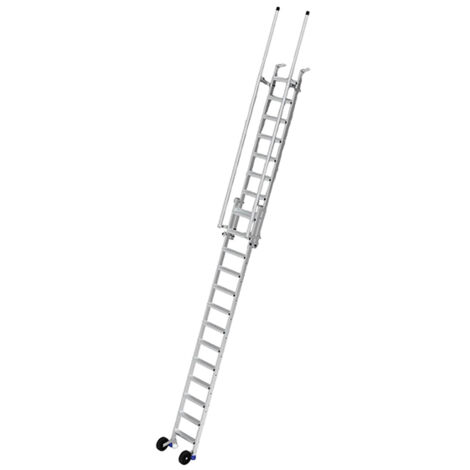 Scala telescopica 13 a 17 gradini - Alt. d'accesso 5.01m - MAD5-BUN