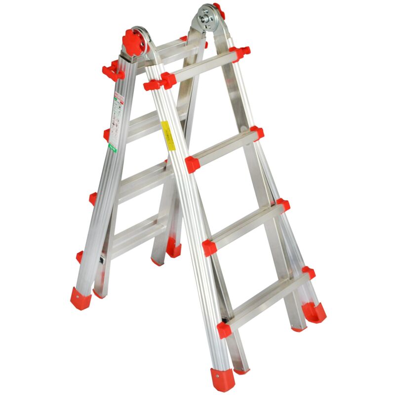 Marca - scala multiuso 'squadra piu'' 4+5 gradini