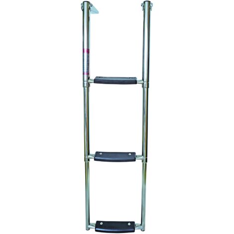 Scala telescopica oem marine 3030309 acciaio inox 3 gradini