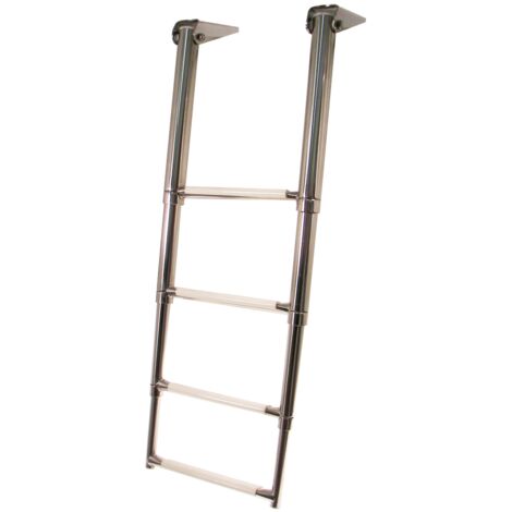 Scala telescopica oem marine 3030317 acciaio inox 3 gradini