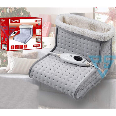 Scalda Piedi Elettrico Hoomei Scaldapiedi Termico Ciabattona 100W Casa Ufficio