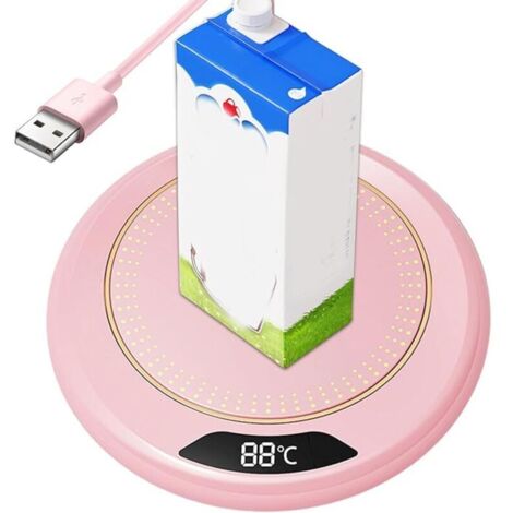 Scalda tazze elettrico per caffè e tè a 3 livelli di temperatura, 20 W, per bere tè, latte, cucina, bar, casa