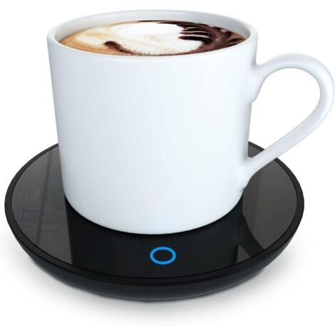 Scalda tazze elettrico, scalda tazze da caffè, scalda tazze da tavolo intelligente con 2 impostazioni di temperatura, scalda tazze, scalda tè elettrico, scalda bevande al latte di cacao