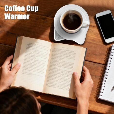 Scalda tazze, riscaldamento rapido intelligente con controllo della temperatura per latte e acqua - Scalda tazze per bevande e caffè  Per cioccolate calde a casa, in ufficio, in campeggio e altro anco