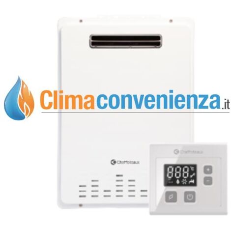 Scaldabagno a Gas Chaffoteaux Avenir Plus LNX Outdoor 16 litri low NOx GPL
