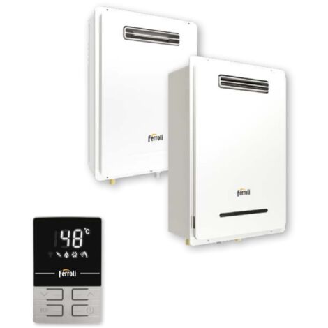 Scaldabagno a Gas Ferroli da esterno EXTERNO 11 NG litri low NOx Metano/Gpl