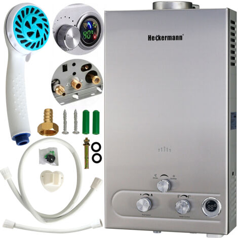 Scaldabagno a gas naturale Heckermann JSD-HB02 da 12 litri