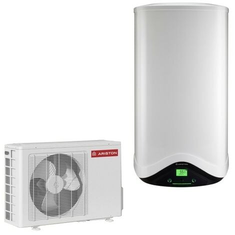 Scaldabagno a Pompa di Calore Ariston Inverter Nuos Split 80 WH con Accumulo di 80 Litri