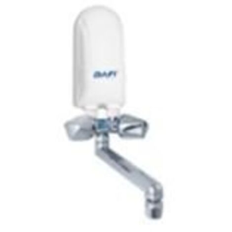 Scaldabagno Dafi 4,5 kW con batteria cromata 230 V