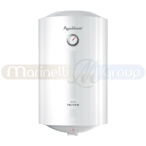 Scaldabagno elettrico boiler scaldino ad accumulo rapido lt 100 litri VERTICALE Aquaverso Triton