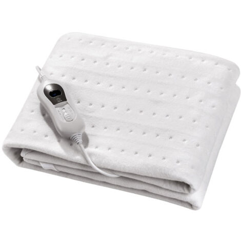 Scaldaletto Elettrico Benessere Bianco 60W 150x80cm - 3 Livelli