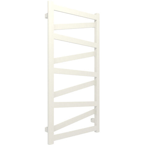 Scaldasalviette ad acqua calda bianco 1470mm di altezza e 400mm di larghezza - 457 Watt - VIP1470/400SXB