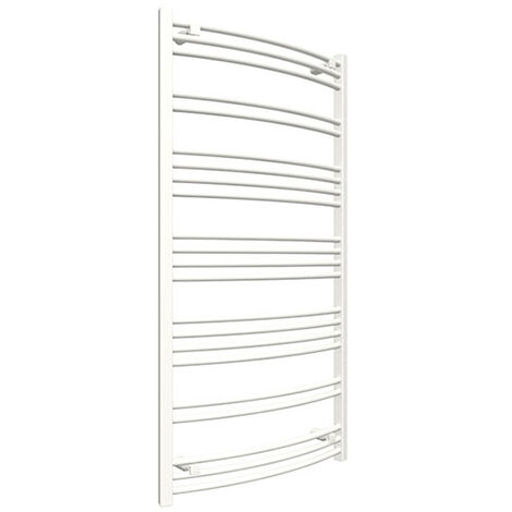 Scaldasalviette ad acqua calda bianco 553mm di altezza e 500mm di larghezza - 241 Watt - JAD555/500SXB