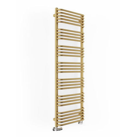 Scaldasalviette ad acqua calda colore 1580mm di altezza e 700mm di larghezza - 1104 Watt - ALE1580/700SXBRA