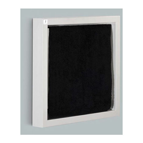 Scaldasalviette + con stendino - Box/E8 - 250 Watt - BOX/480/480/E8B