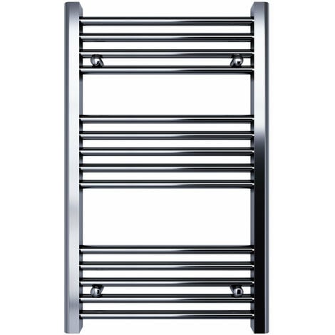 Scaldasalviette da Bagno in Acciaio H800 mm Bonussi Stand Dritto Cromo Varie Misure