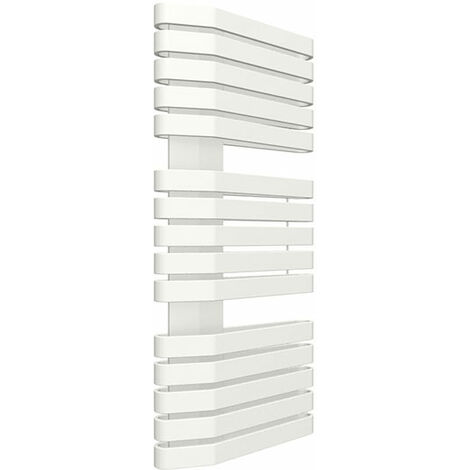 Scaldasalviette elettrico bianco alto 1315mm e largo 600mm - 1200 Watt - IRO1315/600SSOAE8B