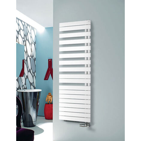 Scaldasalviette Elettrico Bianco alto 874mm e largo 550mm - 1000 Watt - ROFEL-09-55/IFS/B