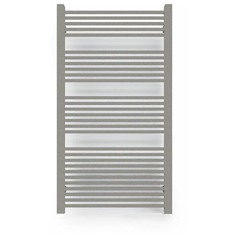 Scaldasalviette elettrico Colore grigio metallo - Altezza 735mm / Larghezza 530mm - 400 Watt - MIK735/530E1MAV