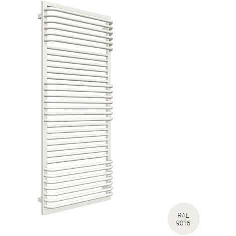Scaldasalviette elettrico nero 1240mm di altezza e 700mm di larghezza - 1000 Watt - POC1240/700SOAE1B