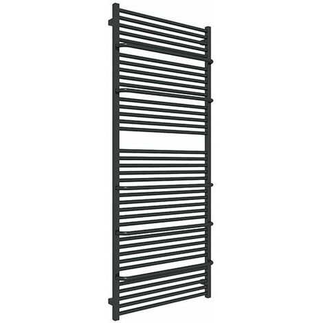 Scaldasalviette elettrico nero 1700mm di altezza e 600mm di larghezza - 1000 Watt - LIM1700/600SOAE8N