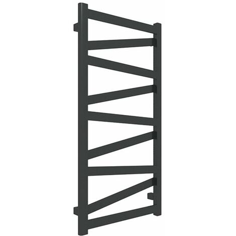 Scaldasalviette elettrico nero 510mm di altezza e 400mm di larghezza - 200 Watt - VIP510/400E1N