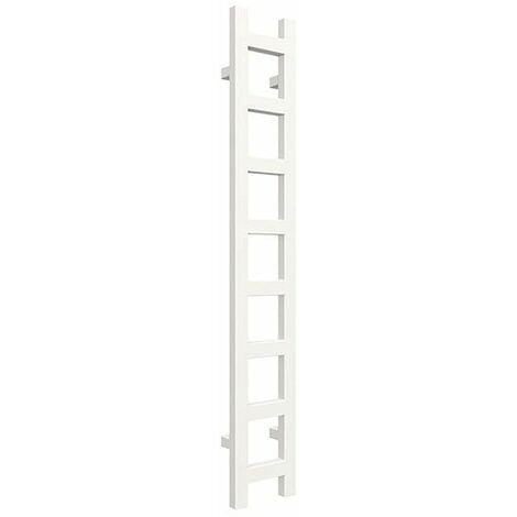 Scaldasalviette misto bianco 640mm di altezza e 200mm di larghezza - 130 Watt - EAS640/200V2B