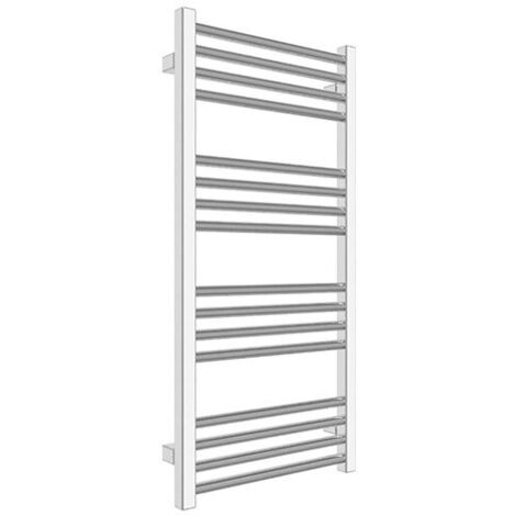 Scaldasalviette misto cromato, 660mm alto e 600mm largo - 236 Watt - FIO660/600V2CRO