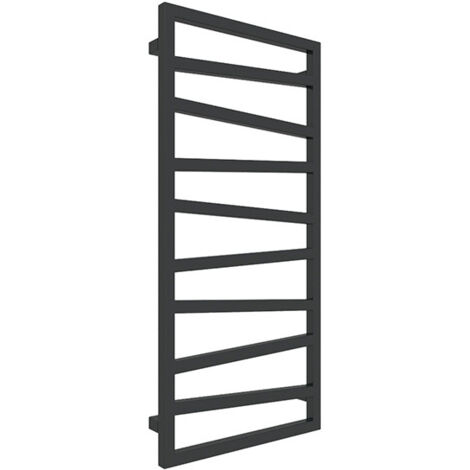 Scaldasalviette misto nero - (HxL) 1310x500 mm - 600 Watt - 490 Watt - ZIG1310-500Z1N