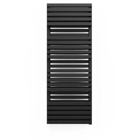 Scaldasalviette misto nero - (HxL) 870x600 mm - 800 Watt - 733 Watt - QUA870-600BZ8N