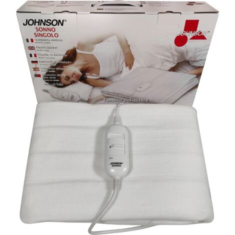 Scaldasonno - Coperta Elettrica Singola, 2 Temperature - Morbida e Calda