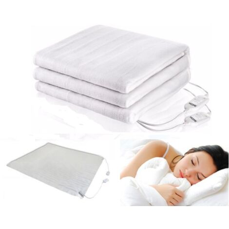 SCALDASONNO LETTO SINGOLO SCALDALETTO TERMOCOPERTA ELETTRICA INVERNO 150X80