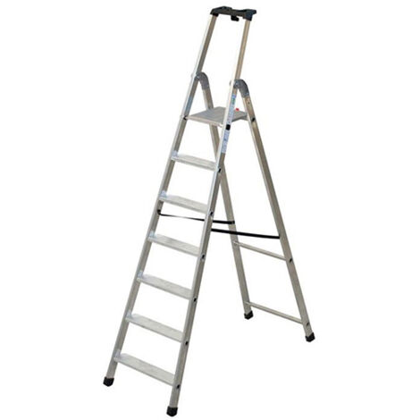 Scaletta 7 gradini - Altezza massima di lavoro 3.59m - Q60/7