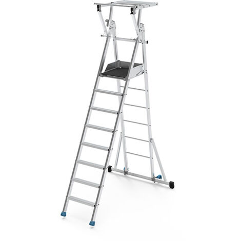 Scaletta 8 gradini - Altezza max di lavoro 4.00m - PIRL8RM