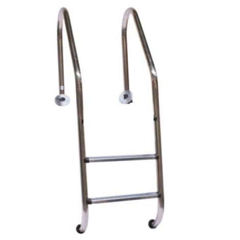 Scaletta di Risalita Modello Trianon per Piscina con Skimmer in Acciaio Inox AISI 304 - 2 Scalini