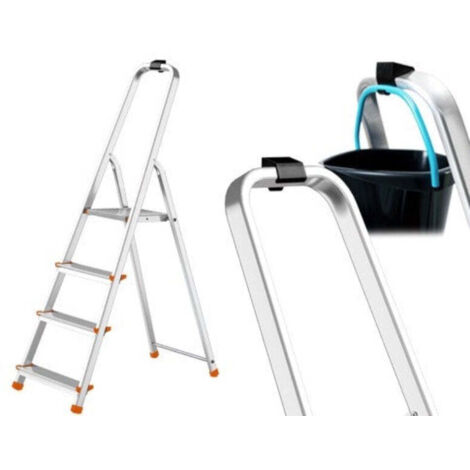 Scaletta Domestica in Alluminio 3 Gradini Step Up